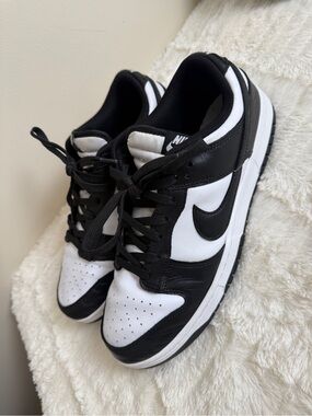 Nike Black and White Low-Top Sneakers